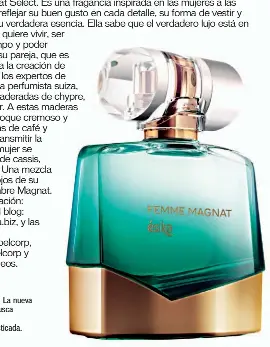 Femme Magnat la nueva fragancia femenina de Esika PressReader