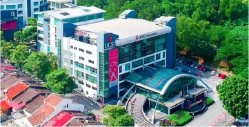  ??  ?? The aerial view of UCSI University in Kuala Lumpur.
