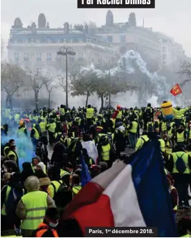  ??  ?? Paris, 1er décembre 2018.