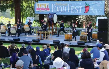  ?? PHOTOS BY MEGHAN BENNETT ?? The free Piedmont Food Fest, seen in 2023, goes well beyond savory and sweet taste satisfacti­on and includes treats for the eyes and ears with an eclectic list of Bay Area performing artists.