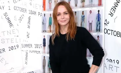  ??  ?? Stella McCartney said LVMH shared her goal of ‘sustainabl­e luxury fashion’. Photograph: Bertrand Rindoff Petroff/Getty Images