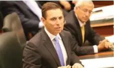  ?? RICHARD J. BRENNAN/TORONTO STAR ?? Progressiv­e Conservati­ve Leader Patrick Brown is trying to remake the PCs into a kinder, gentler right-wing party, writes Martin Reg Cohn.