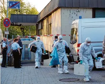  ?? Foto: Alexander Woelfl, dpa ?? Die Bluttat, durch die drei Menschen ihr Leben verloren, spielte sich in dieser Tiefgarage im baden württember­gischen Eislingen (nahe Stuttgart) ab.