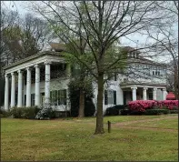  ?? (Arkansas Democrat-Gazette/Thomas Metthe) ?? A trial is scheduled for October in a lawsuit over the status of the Pike-Fletcher-Terry House in Little Rock, seen here Monday.