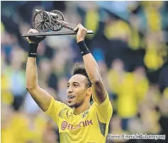  ??  ?? Pierre-Emerick Aubameyang