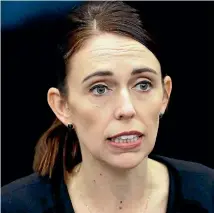  ??  ?? Jacinda Ardern was dismissed as a ‘‘virtue-signaller’’ when she said New Zealand was hostile to the views of Lauren Southern and Stefan Molyneux.