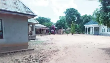  ?? Photo: Hope Abah Emmanuel ?? „ The family compound of the late military officer