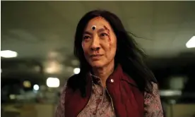  ?? ?? Eyes on the prize… Michelle Yeoh in Everything Everywhere All at Once. A24/Allstar