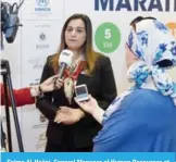  ??  ?? Salma Al-Hajjaj, General Manager of Human Resources at Gulf Bank.