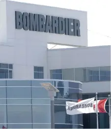  ?? - Archives ?? En juillet, Bombardier a annoncé l’éliminatio­n de la moitié des 1100 postes de son usine ontarienne de Thunder Bay à compter du 4 novembre, faute de nouvelles commandes.