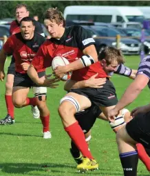  ??  ?? Jonny Hill in Hartpury colours