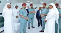  ?? Supplied photo ?? Officials from the GDRFA during the launch of the Amer Centre in Al Barsha, on Monday. Eleven more centres are scheduled to open across Dubai by the end of this year. —