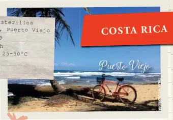  ??  ?? COSTA RICA'S LUSH coastlines, rain forests and dedication to environmen­tal sustainabi­lity provide the best eco- conscious travelling in the world. Beside sloths and howler monkeys, scrumptiou­s world cuisine by Canadian, Italian, Caribbean and Argentine expats awaits.