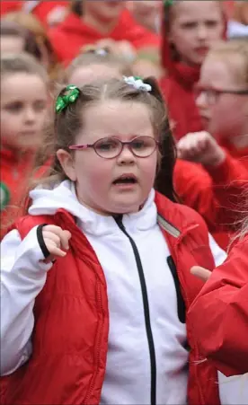  ??  ?? Dancekids at the St. Patrick’s Day Parade held in Dundalk.