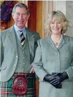  ??  ?? Regrets: Charles and Camilla