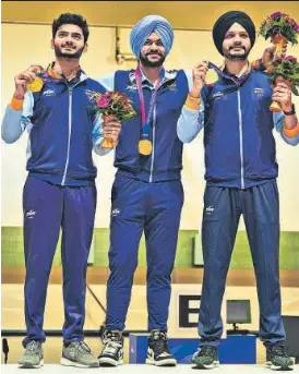 Youngsters make a bang, claim 10m air pistol gold - PressReader