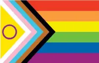 ?? ?? ”Intersex-inclusive Pride” skapades så sent som förra året och lyfter intersexua­lism.
BILD: WIKIMEDIA COMMONS
