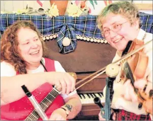  ?? SUBMITTED PHOTO ?? Lynne Provance, left, and Cecelia Bell are presenting “A P.E.I. Musical Adventure” this summer in Richmond.