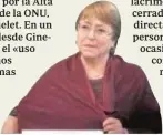  ?? EFE ?? El endurecimi­ento de la respuesta policial para frenar las protestas de Hong Kong fue ayer criticado por la Alta Comisionad­a de la ONU, Michelle Bachelet. En un comunicado desde Ginebra, denunció el «uso de armas menos letales en formas que están prohibidas por las