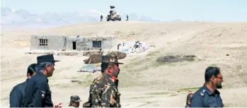  ??  ?? La SRE informó que viajar a Afganistán representa un grave riesgo debido a las actuales operacione­s militares.