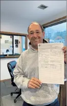  ?? COURTESY JOE SHANK ?? Joe Shank is the lone candidate in a Townsend Special Election to fill a seat on the Board of Selectmen this Saturday.