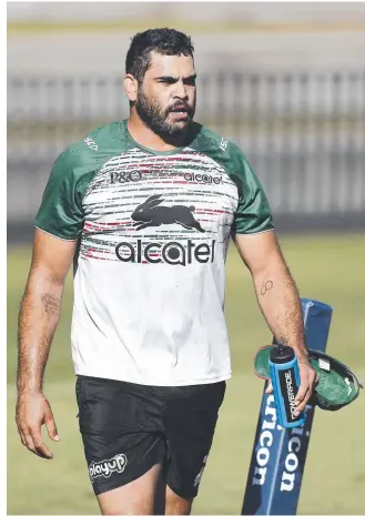  ?? Picture: GETTY IMAGES ?? Greg Inglis’s injury woes go on as he sits out another Rabbitohs game.