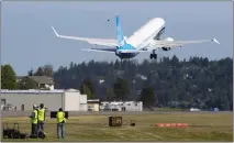  ?? ELLEN M. BANNER — THE SEATTLE TIMES VIA AP, POOL ?? The Federal Aviation Administra­tion is giving Boeing 90days to come up with a plan to meet safety standards for building new planes.