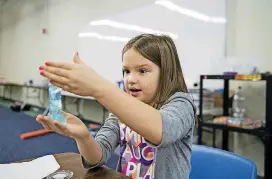  ?? [PHOTO PROVIDED] ?? Science Museum Oklahoma will offer two- and three-day winter break camps for children in grades Pre-K through sixth grade.