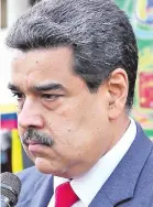  ??  ?? Nicolás Maduro, gobernante de Venezuela. (EFE)