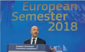  ??  ?? Pierre Moscovici