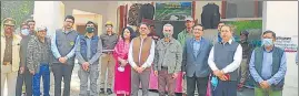 ?? ?? Principal chief conservato­r of forests, Pawan Kumar, inaugurate­d the tourist season at Dudhwa National Park.