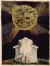  ?? (Wikimedia Commons) ?? URIZEN PRAYS in this William Blake illustrati­on.