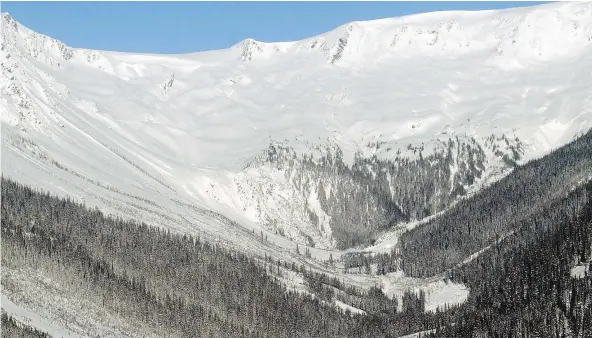  ?? — TED RHODES FILES ?? The Jumbo Valley in southeast B.C., an area considered sacred by the Ktunaxa Nation and the site of a proposed ski resort.