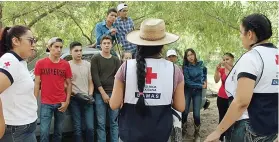  ??  ?? laS CuadrillaS que se hicieron cargo del porgrama social