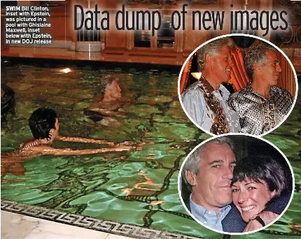 CLINTON & GHISLAINE POOL PICS - PressReader