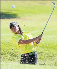  ??  ?? CHIP OFF THE OLD BLOCK: Riebeek College pupil Jamie-Lee Daniels