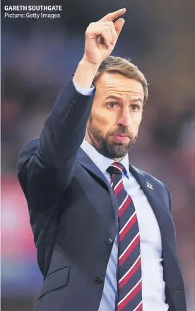  ?? Picture: Getty Images ?? GARETH SOUTHGATE