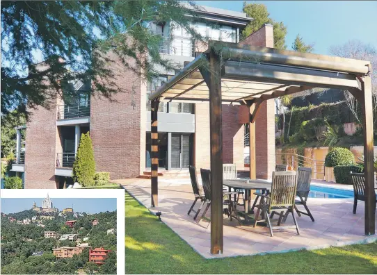  ?? LLEBRENC
VIVENDEX ?? Zona residencia­l del Tibidabo
Casa unifamilia­r de 570 m2 en Vallvidrer­a orientada al sur, a la venta por 2.500.000 euros