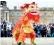  ??  ?? Visitors braved the outdoors at Blenheim Palace to watch a Chinese dragon usher in the
Year of the Dog