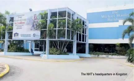  ?? ?? The NHT’S headquarte­rs in Kingston