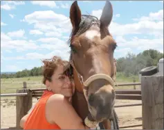  ?? Courtesy photo ?? Horses are an integral part of the therapy offered by Healing America’s Heroes, a New Mexico-based therapy program for veterans suffering from PTSD and other trauma-related issues.