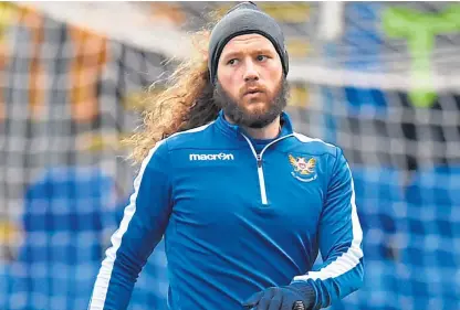  ?? Picture: SNS. ?? Stevie May got back to his scoring ways against Morton and hopes it is just the first of many ahead of the return of Premiershi­p action after the winter break.