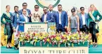  ?? ?? Winner of Ranjit Dahanayake Memorial Cup, was Fearless Stables