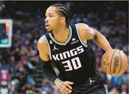  ?? JOSÉ LUIS VILLEGAS/AP ?? It was an uneven ride for KZ Okpala in his two-plus seasons with the Heat. Now he has is a second chance with the Kings.