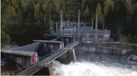  ?? FOTO: NTB SCANPIX ?? LITE VANN: Norges strømprodu­senter er avhengige av vann for å produsere strøm. Her et bilde av Djupdal kraftverk i Rollag i Numedal.