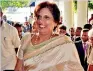  ??  ?? SLFP PARTY PATRON FORMER PRESIDENT CHANDRIKA: No invite, no show, no loss either