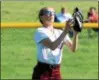  ?? TANIA BARRICKLO — DAILY FREEMAN FILE ?? Kingston’s Sydney Bonewit batted .435 with 19 runs scored at 12 RBI to earn a seventh team Class AA state All-Star selection.