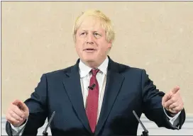  ?? Picture: AFP ?? NO SHOW: Brexit campaigner and former London mayor Boris Johnson was widely expected to make a bid for the Conservati­ve Party leadership, but has announced he will not be running.