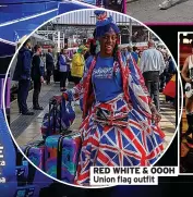  ?? ?? RED WHITE & OOOH Union flag outfit