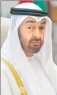  ?? AFP ?? UAE's new president Crown Prince Sheikh Mohammed bin Zayed Al Nahyan